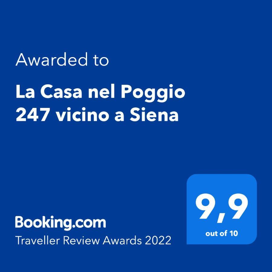 La Casa Nel Poggio 247 Vicino A Siena Apartamento Ponte a Tressa Exterior foto